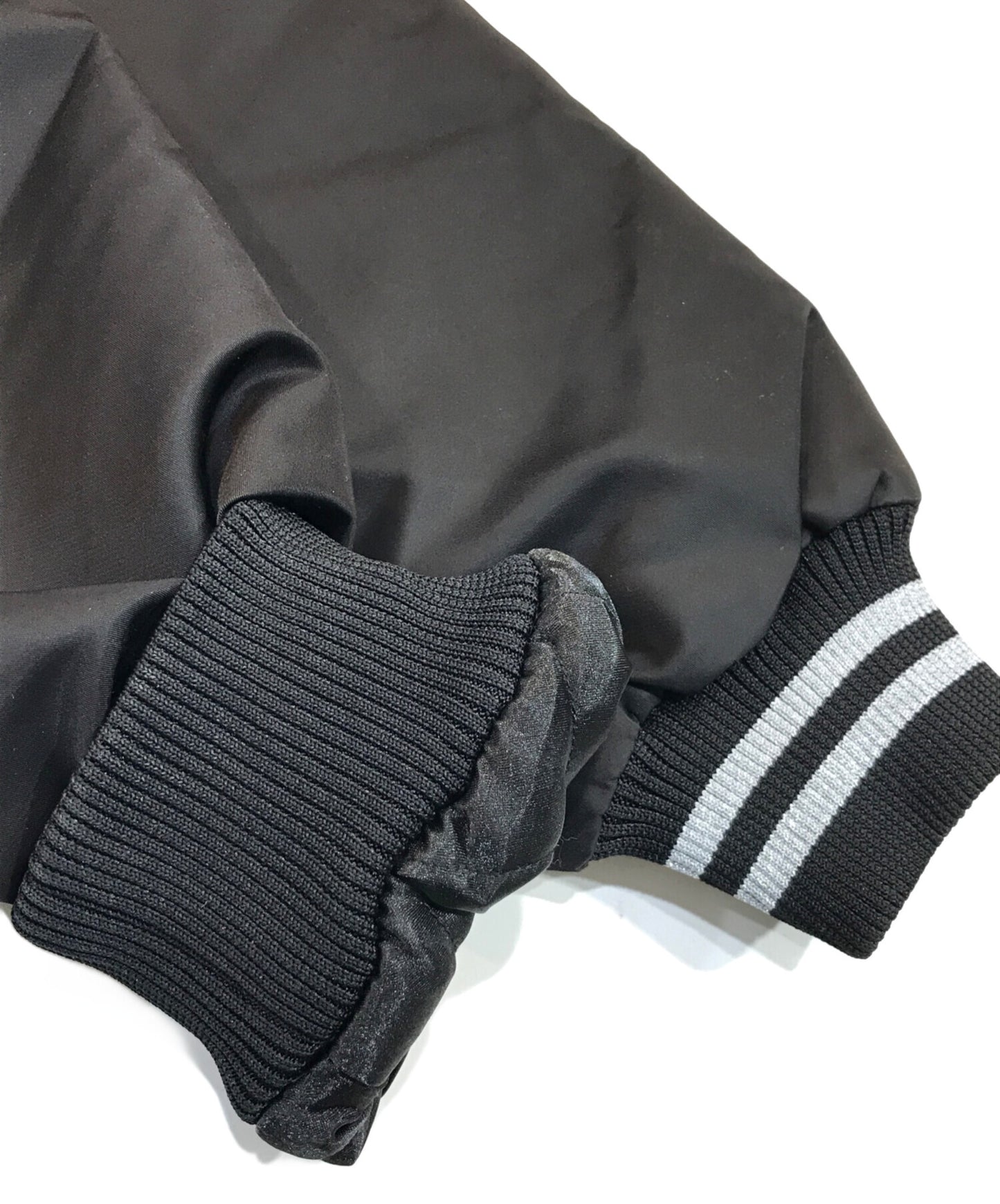 [Pre-owned] stussy Sequins Satin Jacket 115718