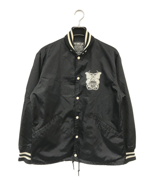 [Pre-owned] Hysteric Glamour LEVITATED GIRL Ribbed Shawl Collar Coach Jacket 02241AB04