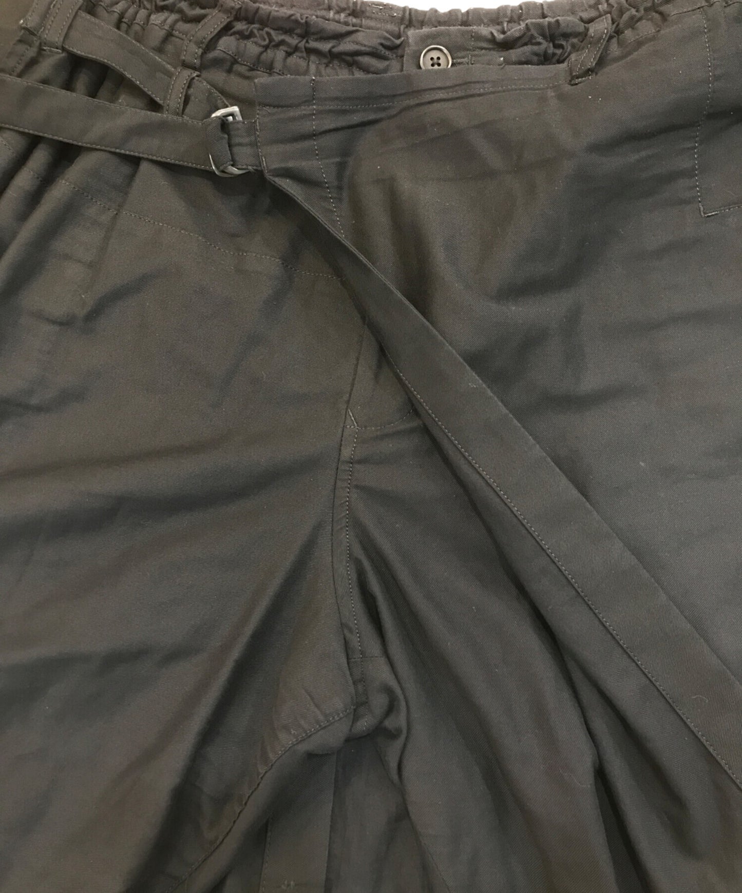 [Pre-owned] Yohji Yamamoto pour homme C/Twill Classic Wrap Pants HD-P06-002