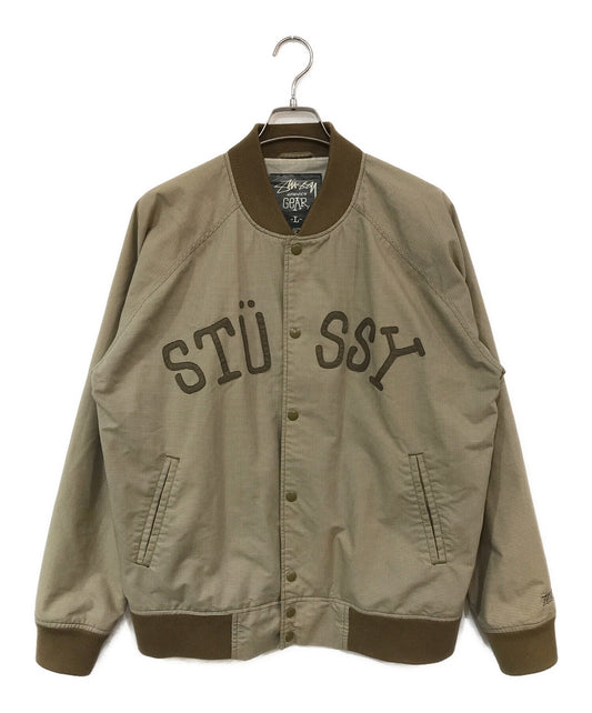 [Pre-owned] stussy Gun Club Check Varsity Jacket Jacket