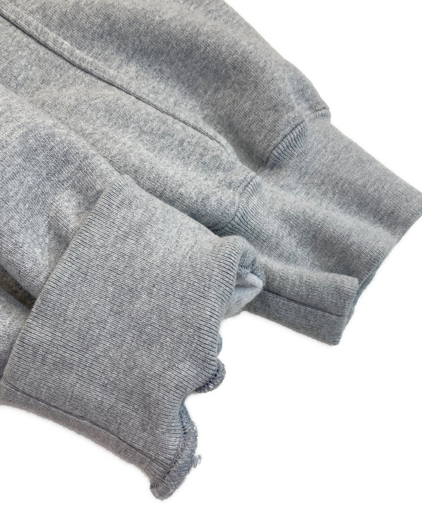 [Pre-owned] SUPREME Zip Up Hooded Sweatshirt "Heather Grey"