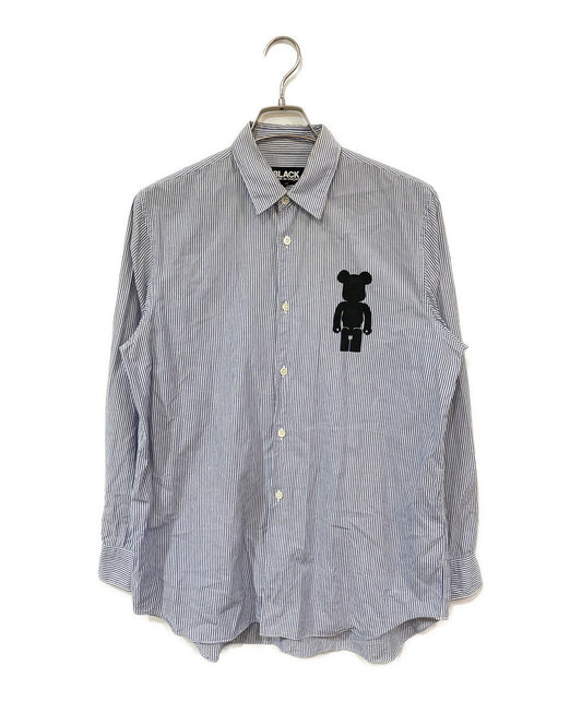 [Pre-owned] BLACK COMME des GARCONS Bearbrick Stripe Shirt IC-B003
