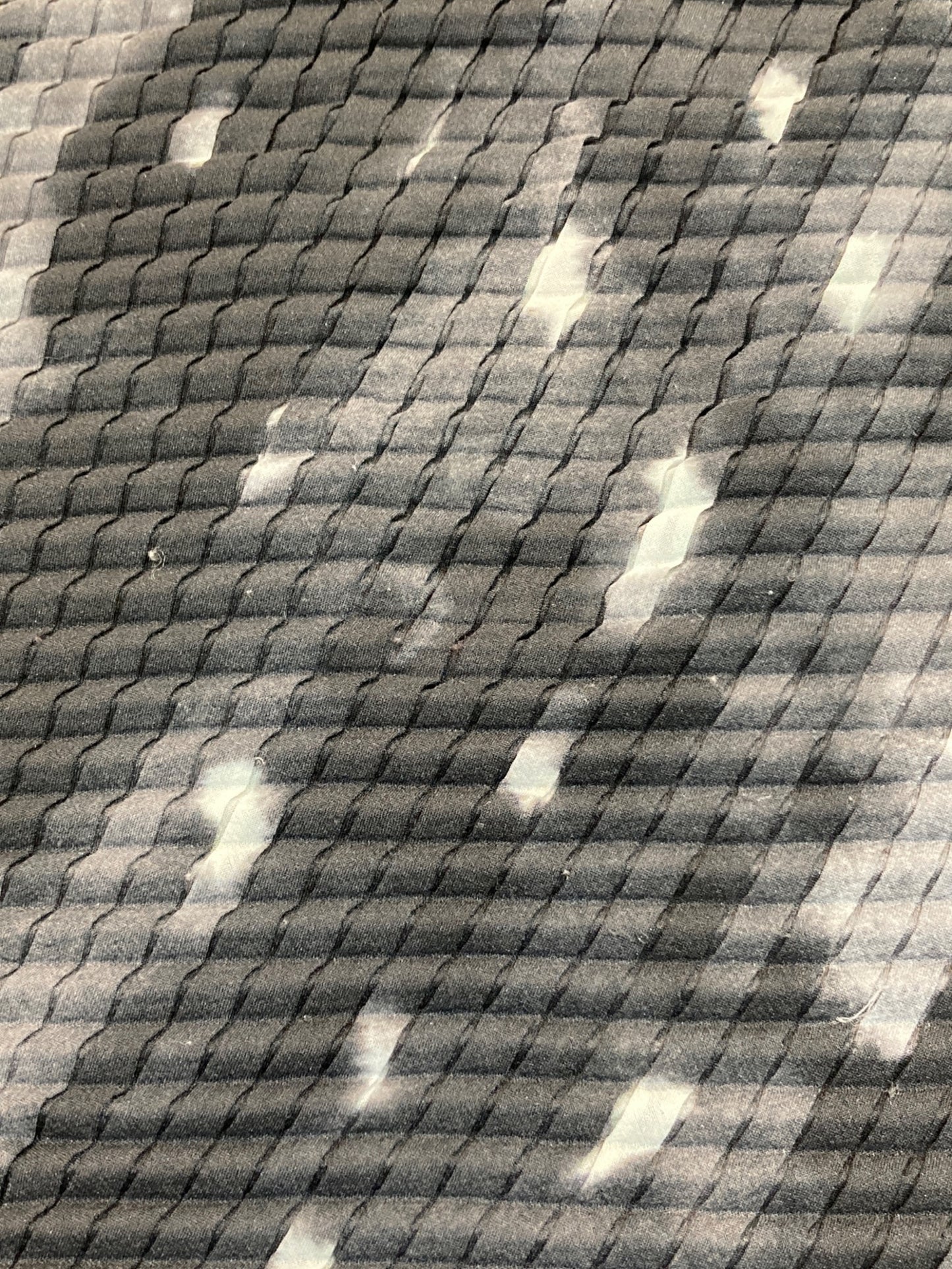 [Pre-owned] ISSEY MIYAKE All-over patterned high-neck blouse im14fj953