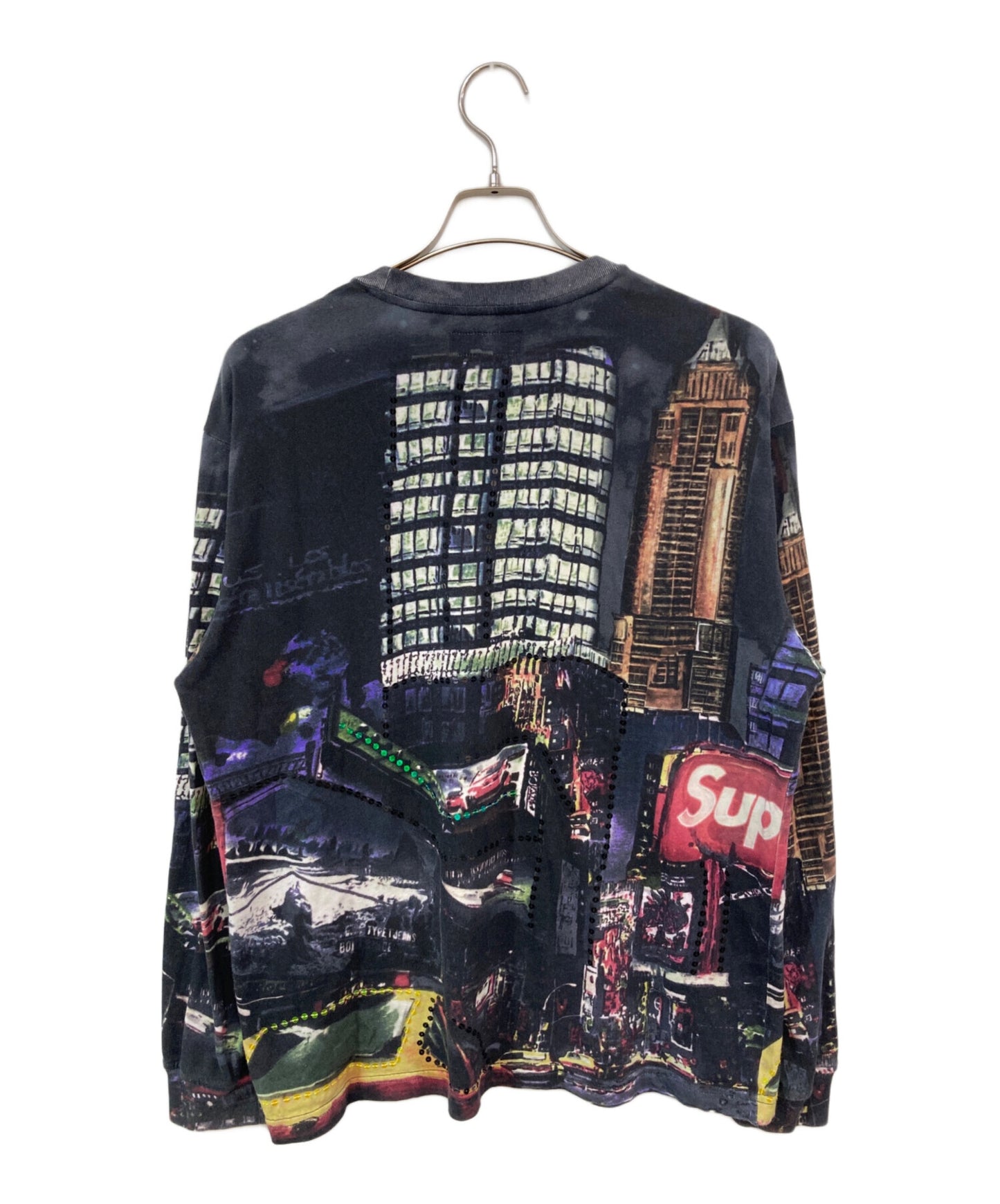 [Pre-owned] SUPREME Skyline Sequin L/S Top