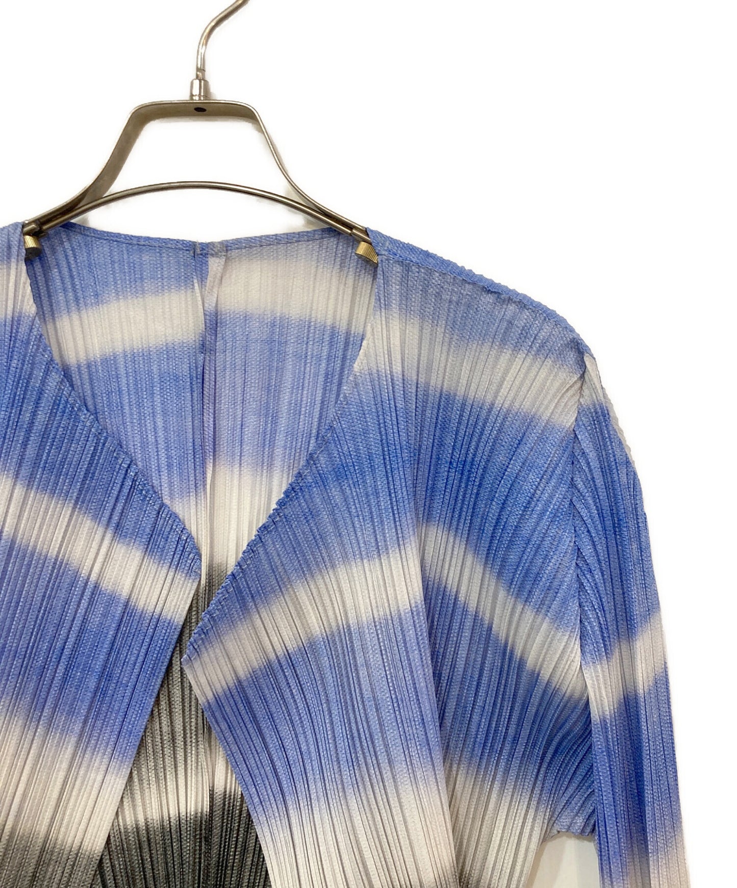 [Pre-owned] PLEATS PLEASE pleated cardigan PP73-J0762