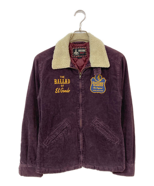 [Pre-owned] Hysteric Glamour 00'S Collar Boa Corduroy Quilted Jacket 0224AB06