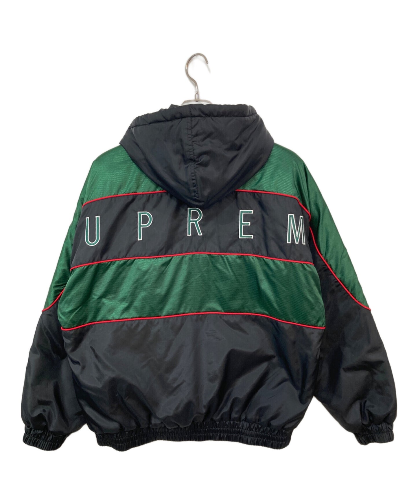 [Pre-owned] SUPREME sports piping puffy jacket