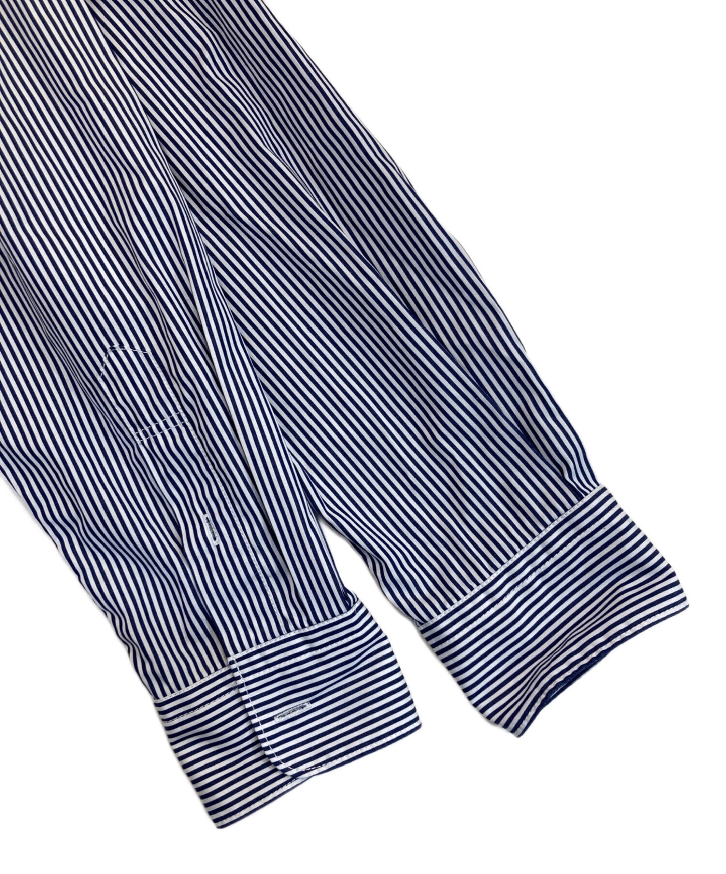 [Pre-owned] COMME des GARCONS HOMME Patchwork Switched Stripe Shirt HK-B016