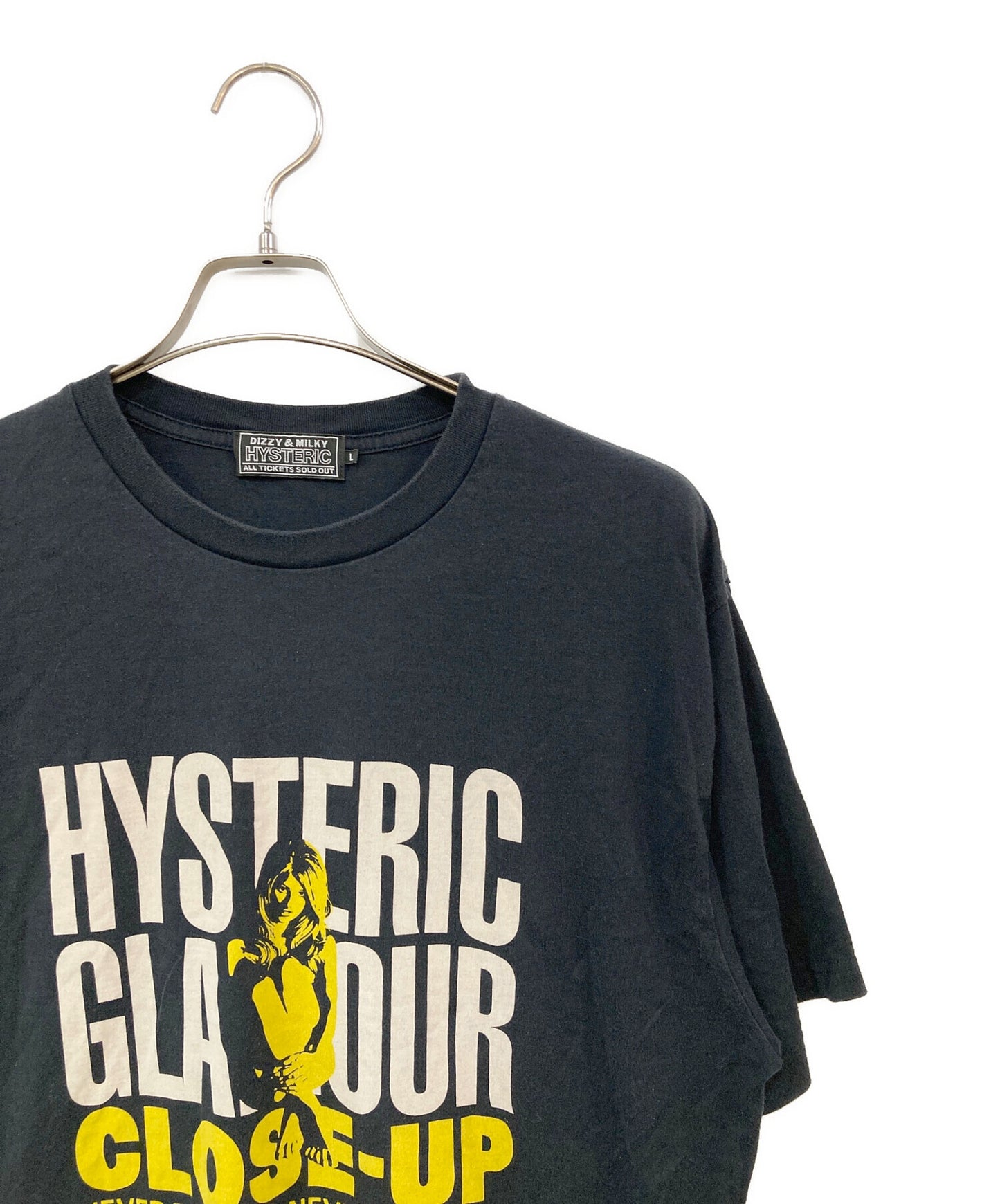[Pre-owned] Hysteric Glamour CLOSE UP Print T 02221CT35