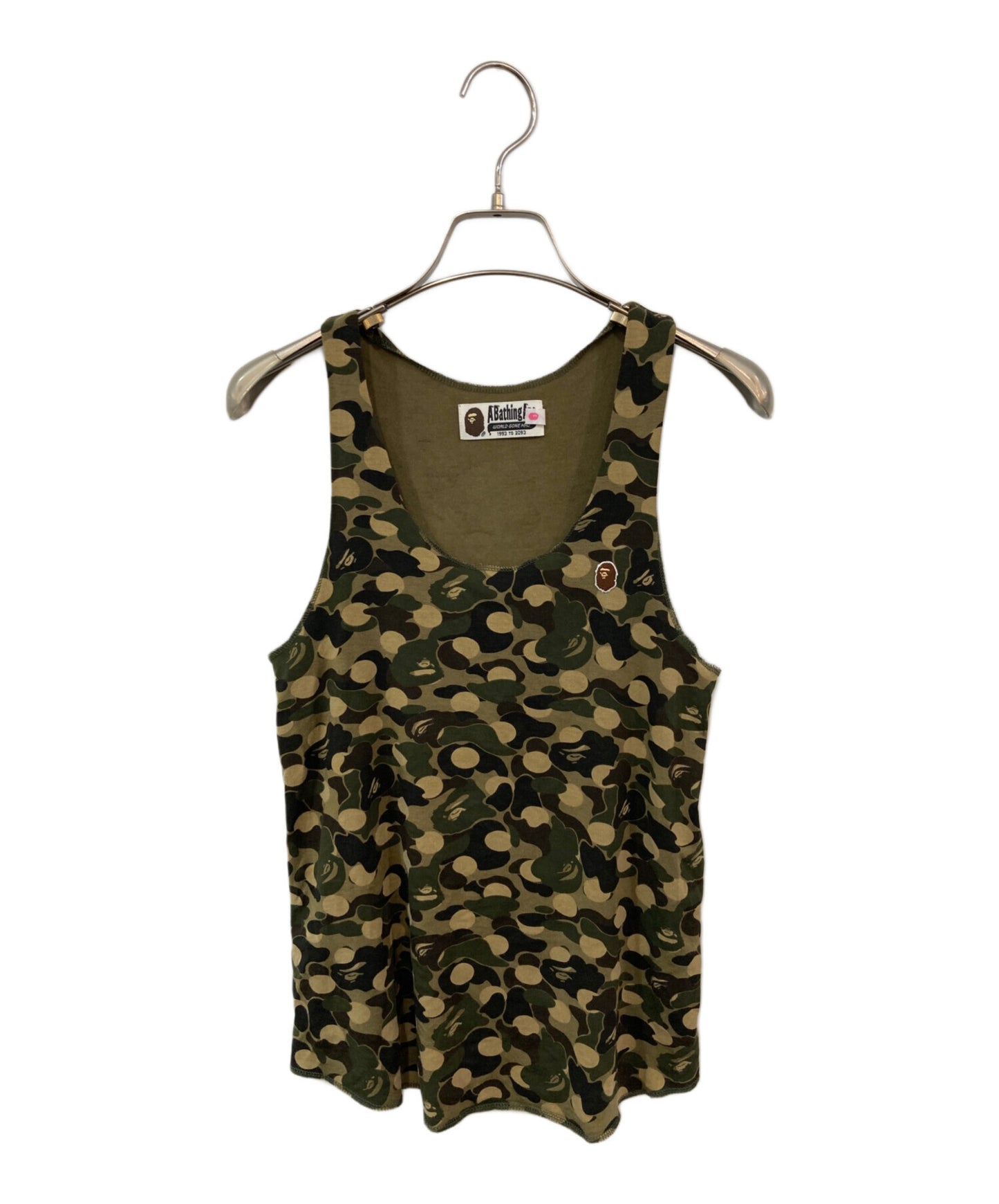 [Pre-owned] A BATHING APE 00'S camo pattern tank top 1910-283-509