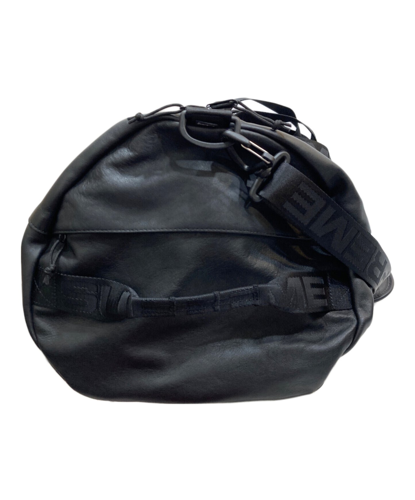 [Pre-owned] SUPREME Leather Large Duffle Bag