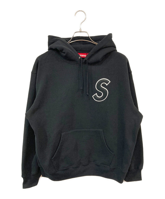 [Pre-owned] SUPREME S Logo Hooded Sweatshirt