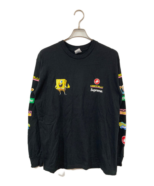 [Pre-owned] SUPREME Sponge Bob Castelli Cycling L/S Tee