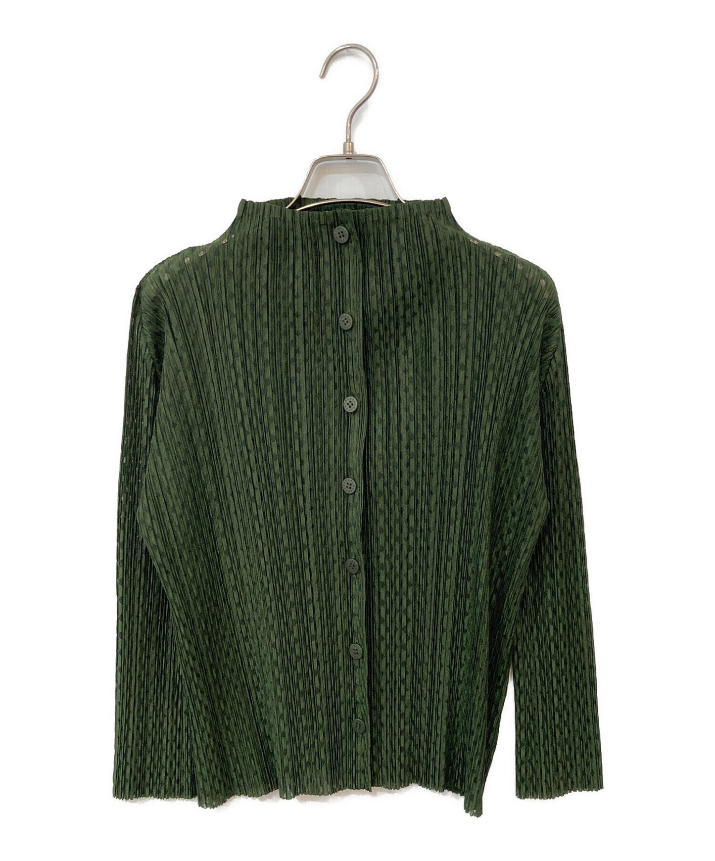 [Pre-owned] PLEATS PLEASE pleated cardigan PP91-JJ617