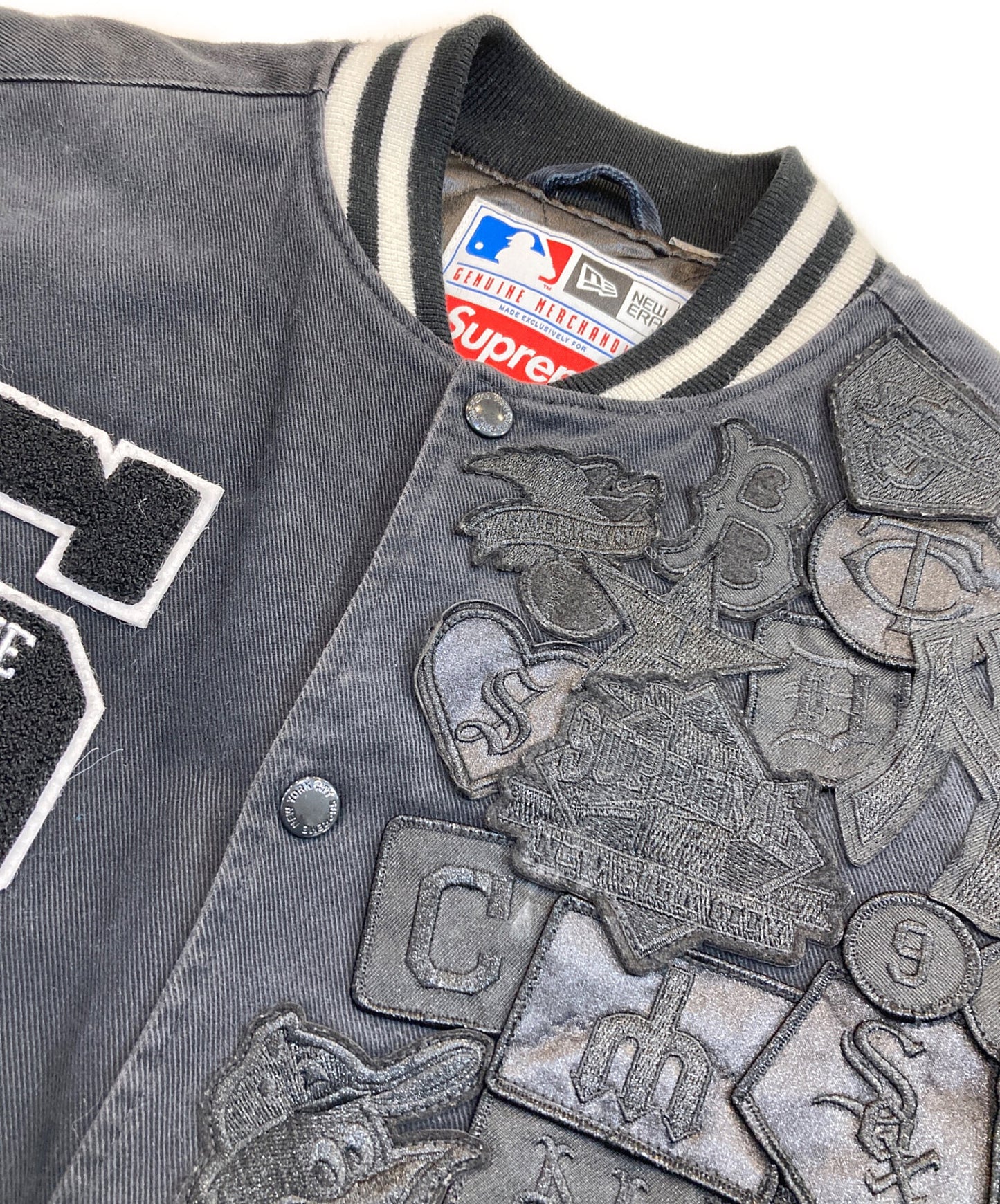[Pre-owned] SUPREME Varsity Jacket