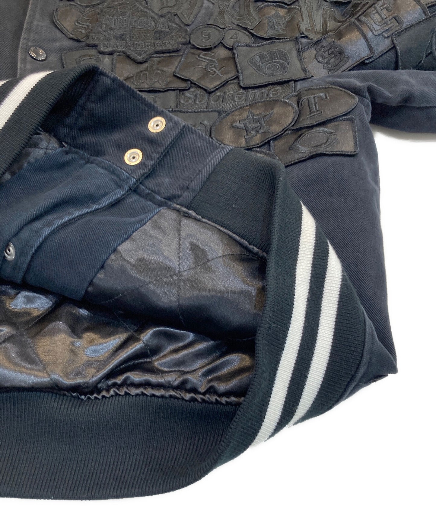 [Pre-owned] SUPREME Varsity Jacket