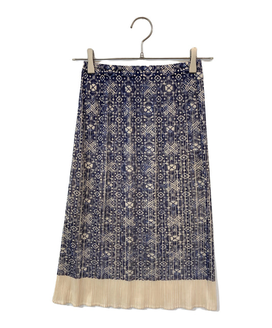 [Pre-owned] PLEATS PLEASE full-length pleated skirt PP72-JG814