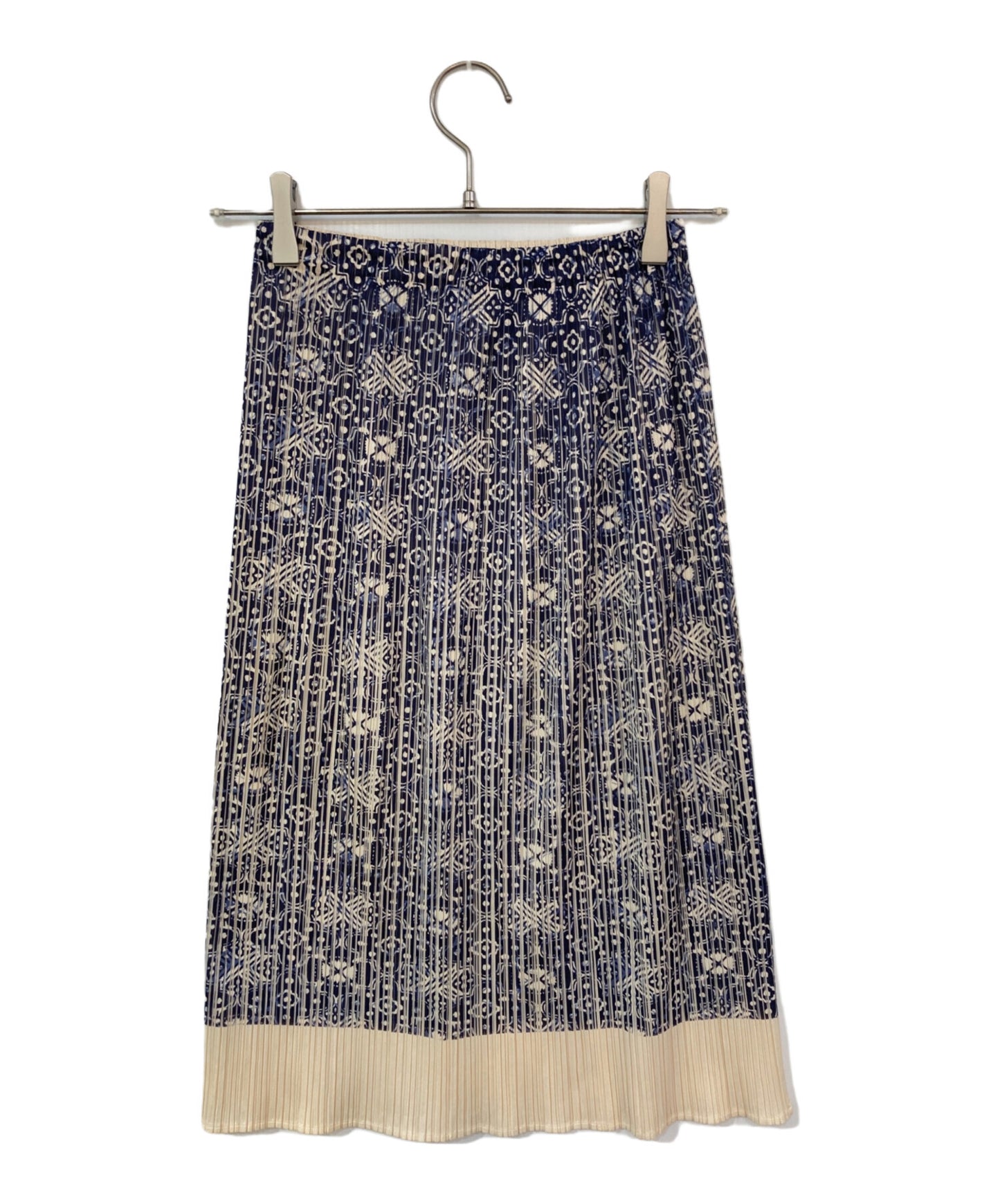 [Pre-owned] PLEATS PLEASE full-length pleated skirt PP72-JG814