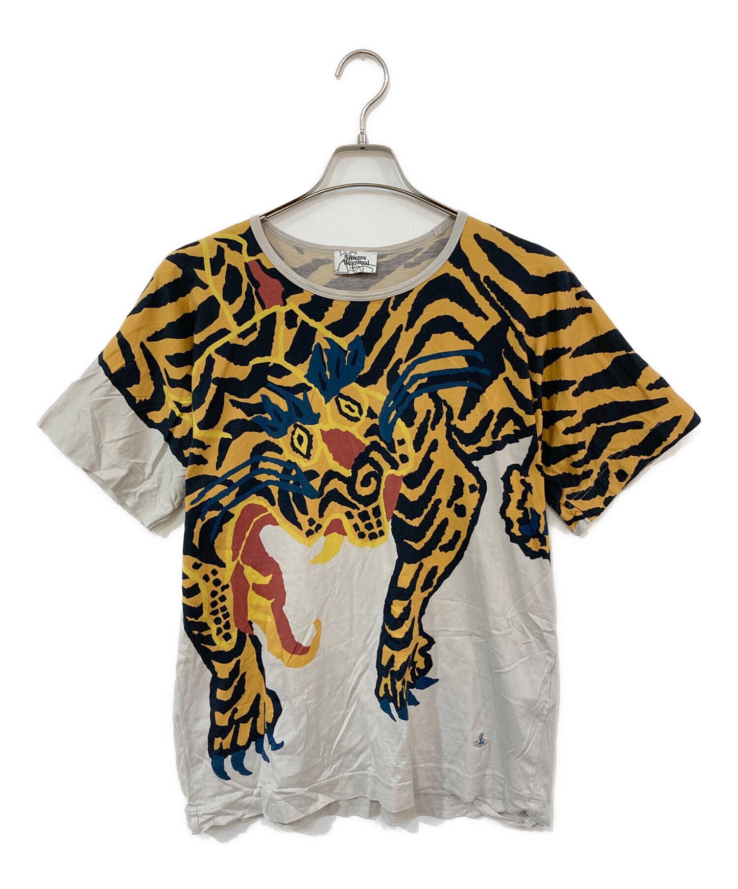 [Pre-owned] Vivienne Westwood Tiger Print T-shirt VW-LP-72409