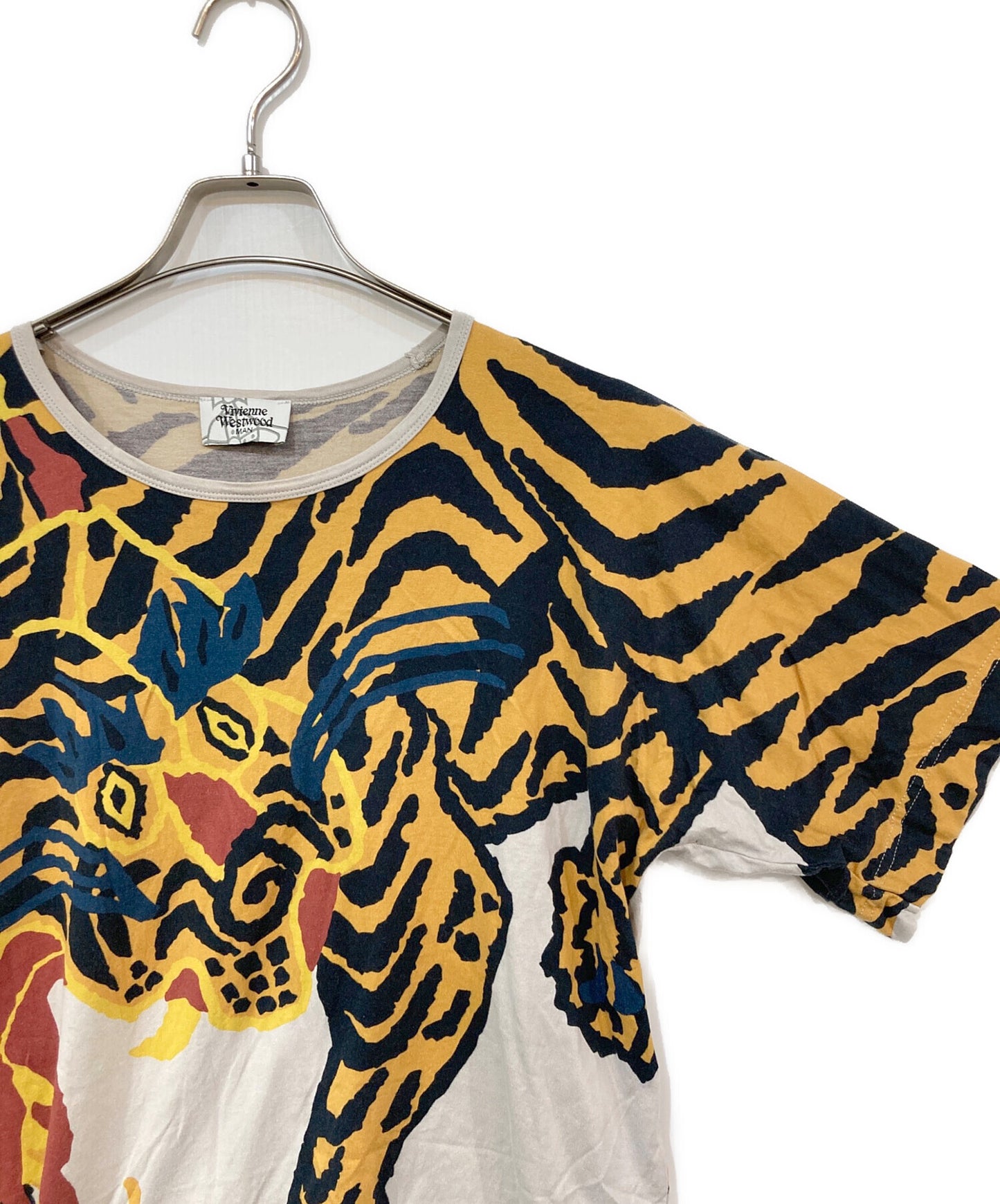 [Pre-owned] Vivienne Westwood Tiger Print T-shirt VW-LP-72409