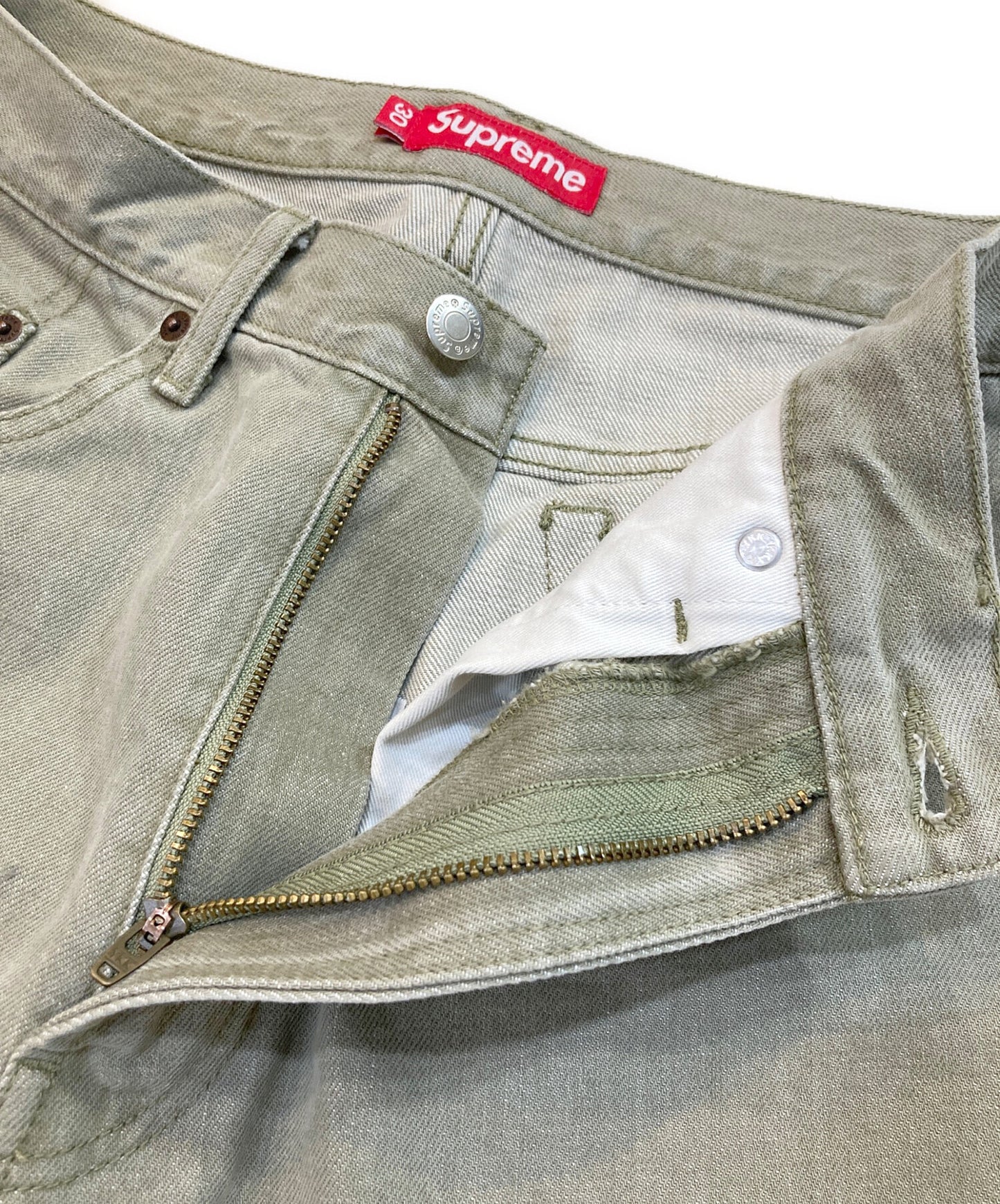 [Pre-owned] SUPREME Baggy Denim Short