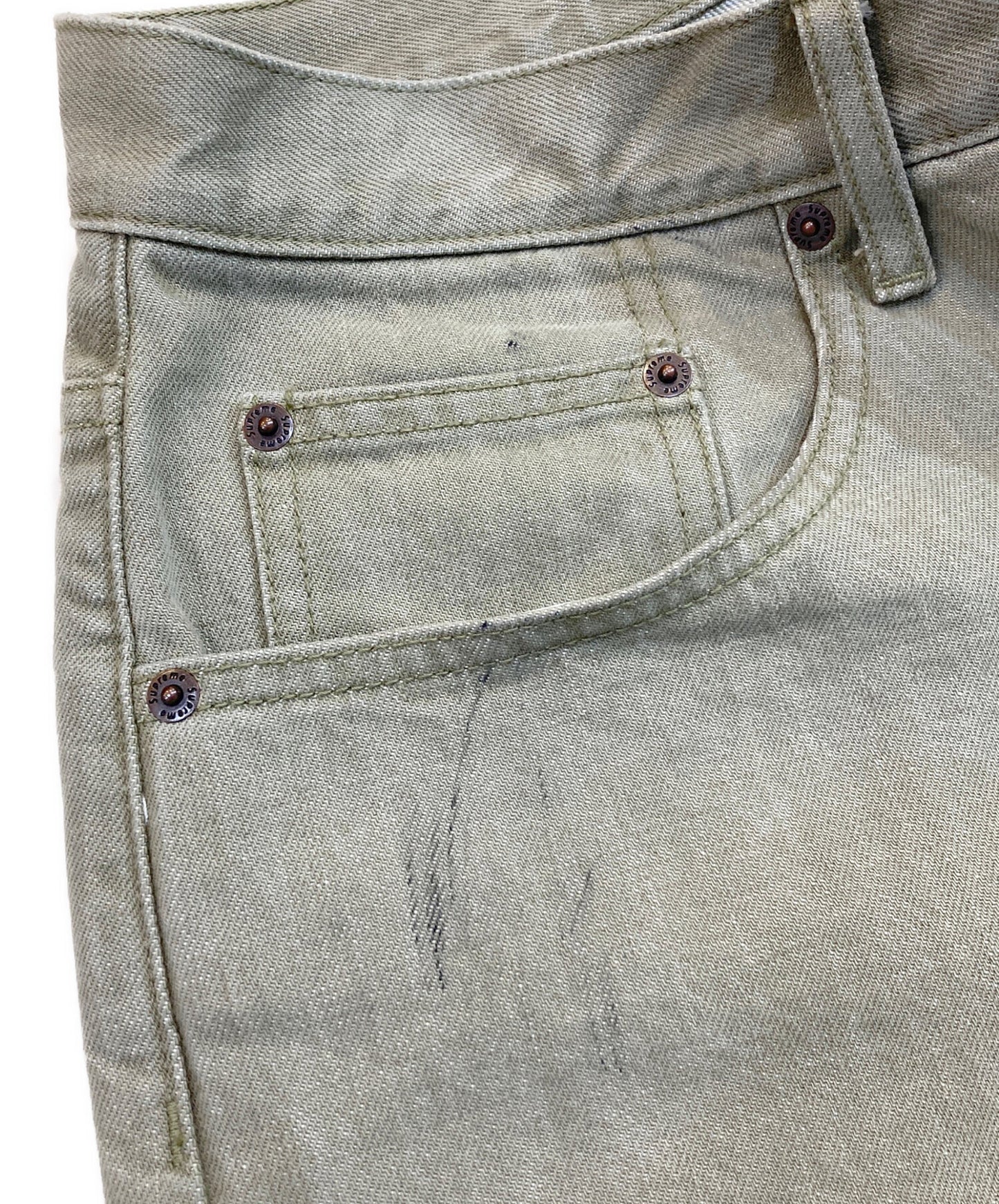 [Pre-owned] SUPREME Baggy Denim Short