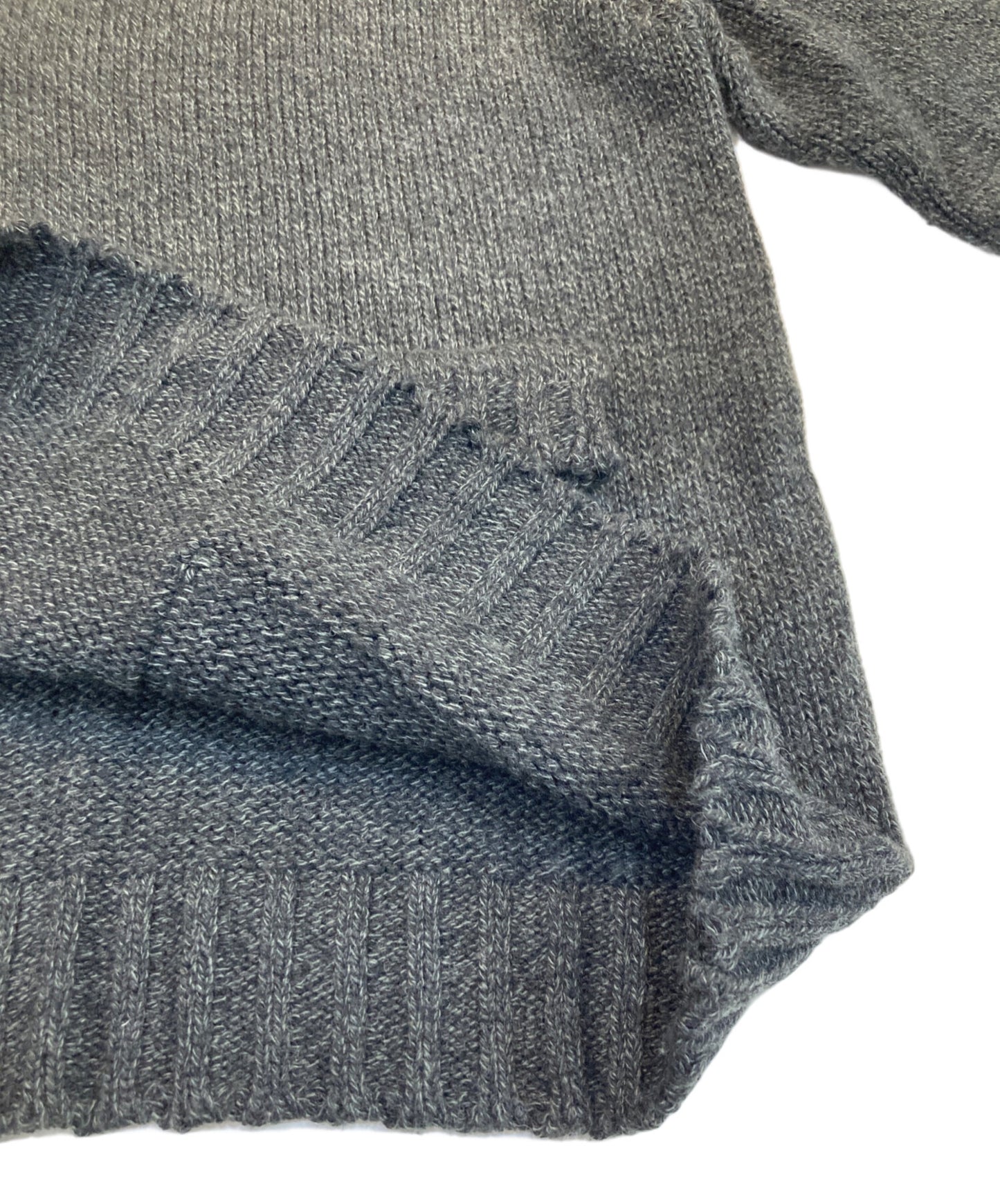 [Pre-owned] s'yte BULKY WOOL BIG POCKET HIGH NECK KNIT UB-K12-615