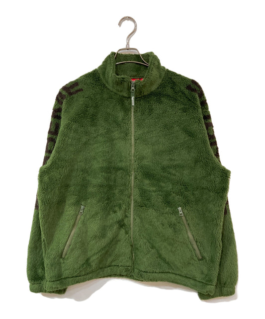 [Pre-owned] SUPREME Shoulder Logo Fleece Jacket
