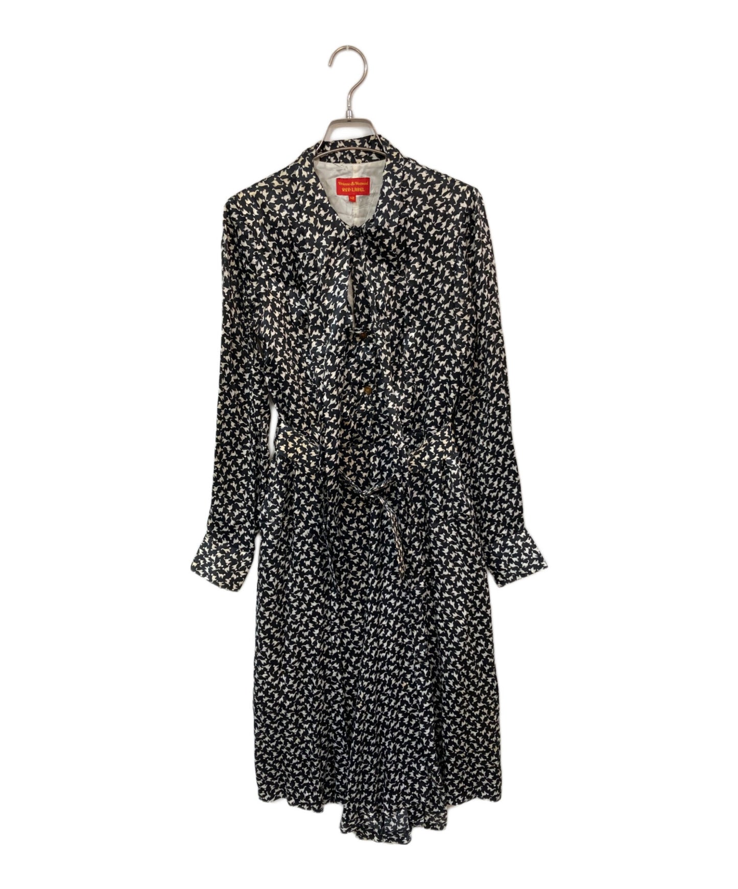 [Pre-owned] Vivienne Westwood RED LABEL Cat print shirt dress