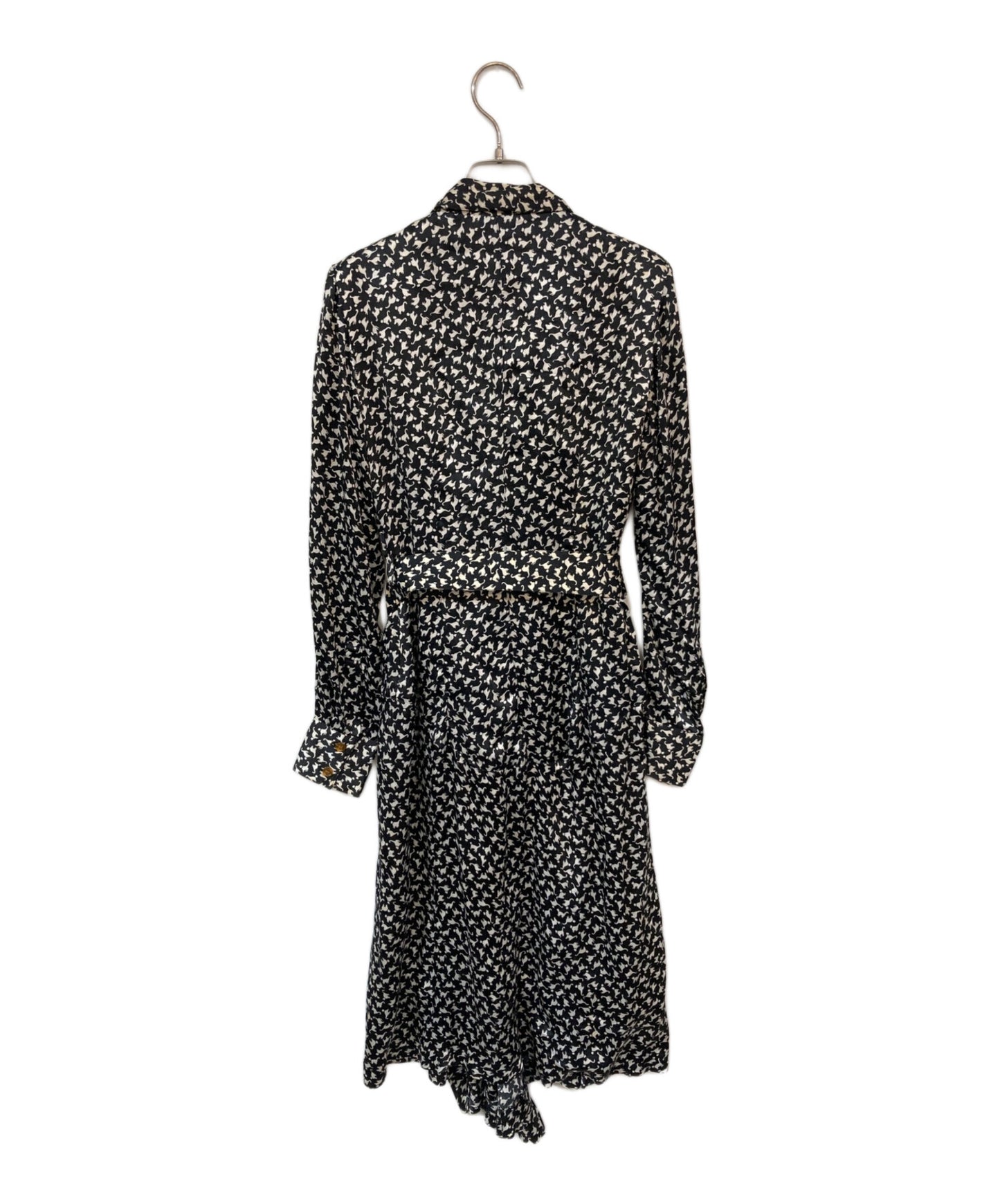 [Pre-owned] Vivienne Westwood RED LABEL Cat print shirt dress