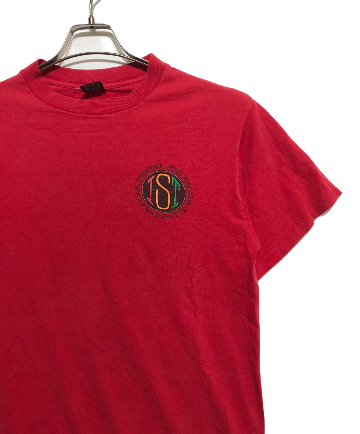 [Pre-owned] stussy double-sided printed shirt