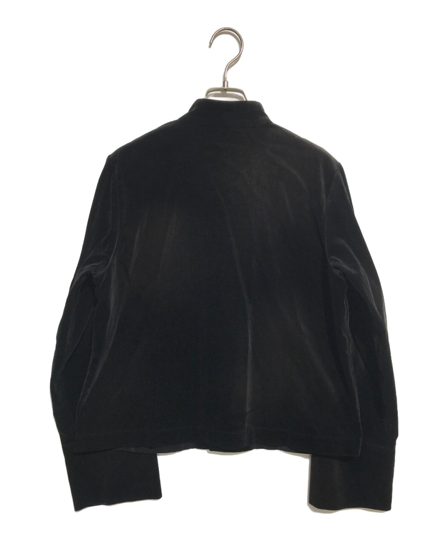 [Pre-owned] BLACK COMME des GARCONS Bleached velour kung fu jacket 1P-J028