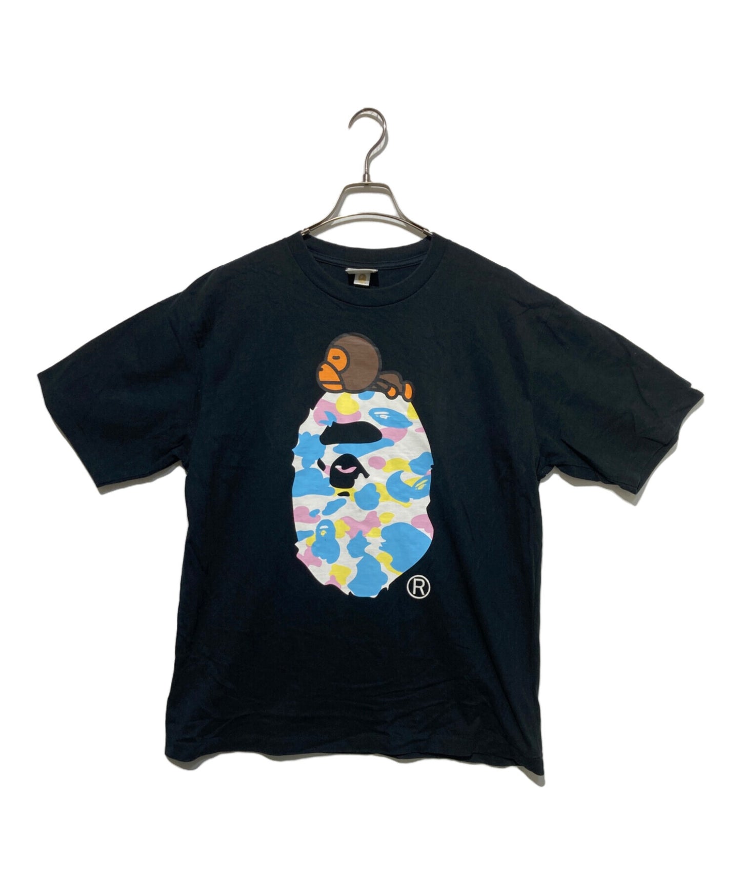 [Pre-owned] A BATHING APE EW MULTI CAMO MILO ON APE RLX TEE 002TEH301008X