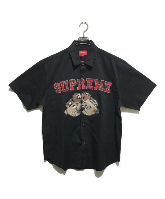 [Pre-owned] SUPREME Bunnies S/S Work Shirt