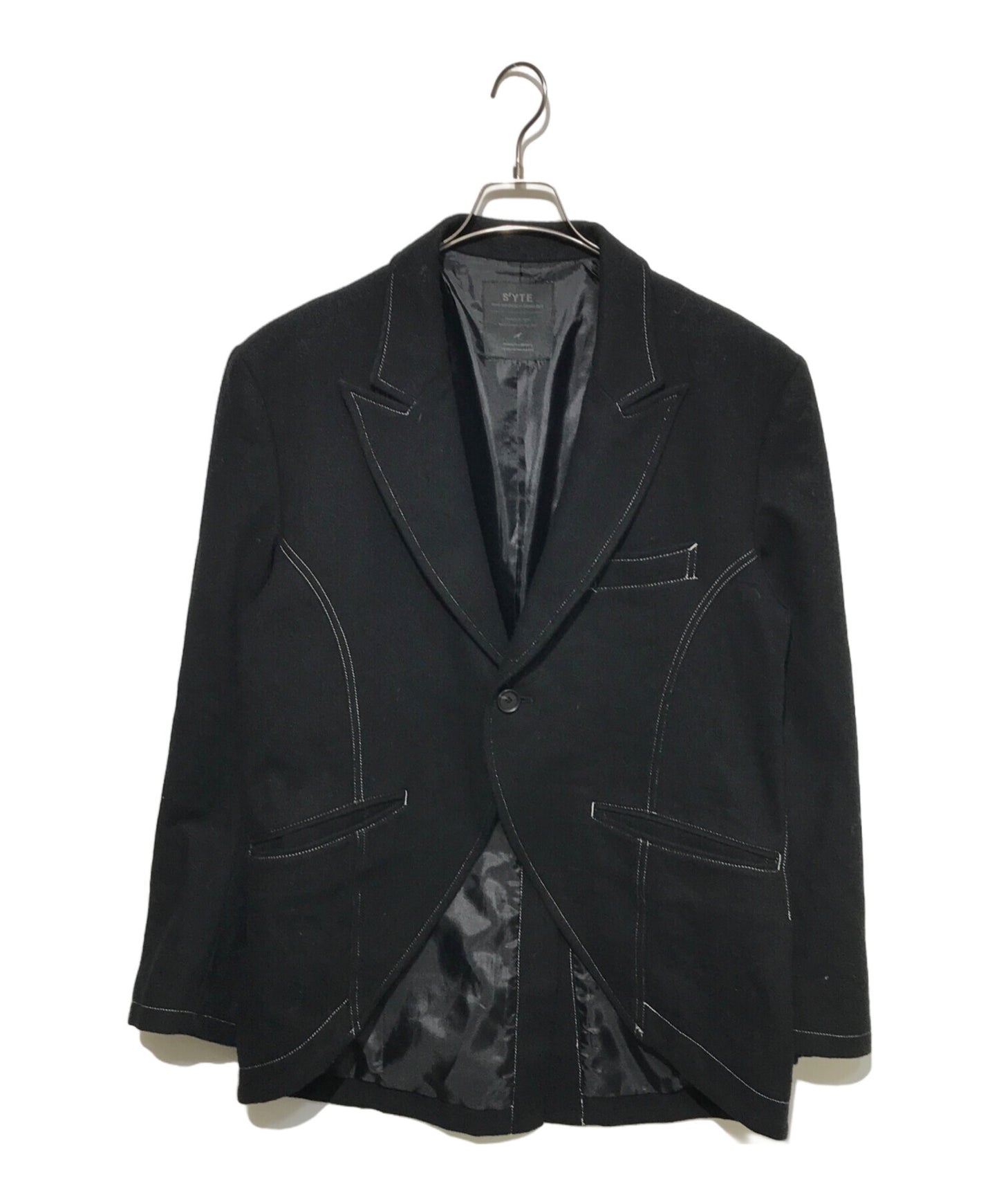 [Pre-owned] s'yte FLANNEL PEAKED JACKET UV-J03-105