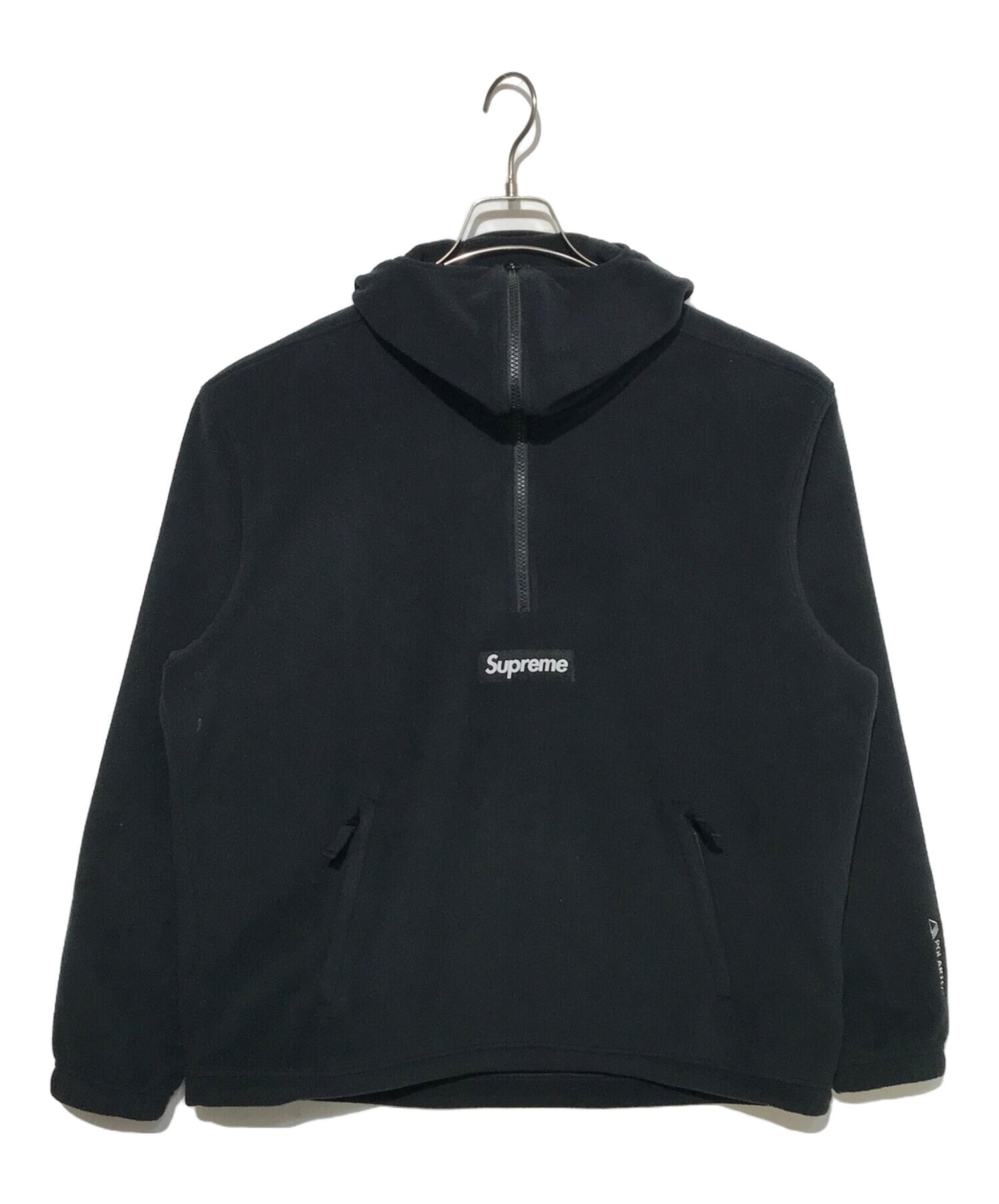 [Pre-owned] SUPREME Polartec Facemask Half Zip Hooded Sweatshirt