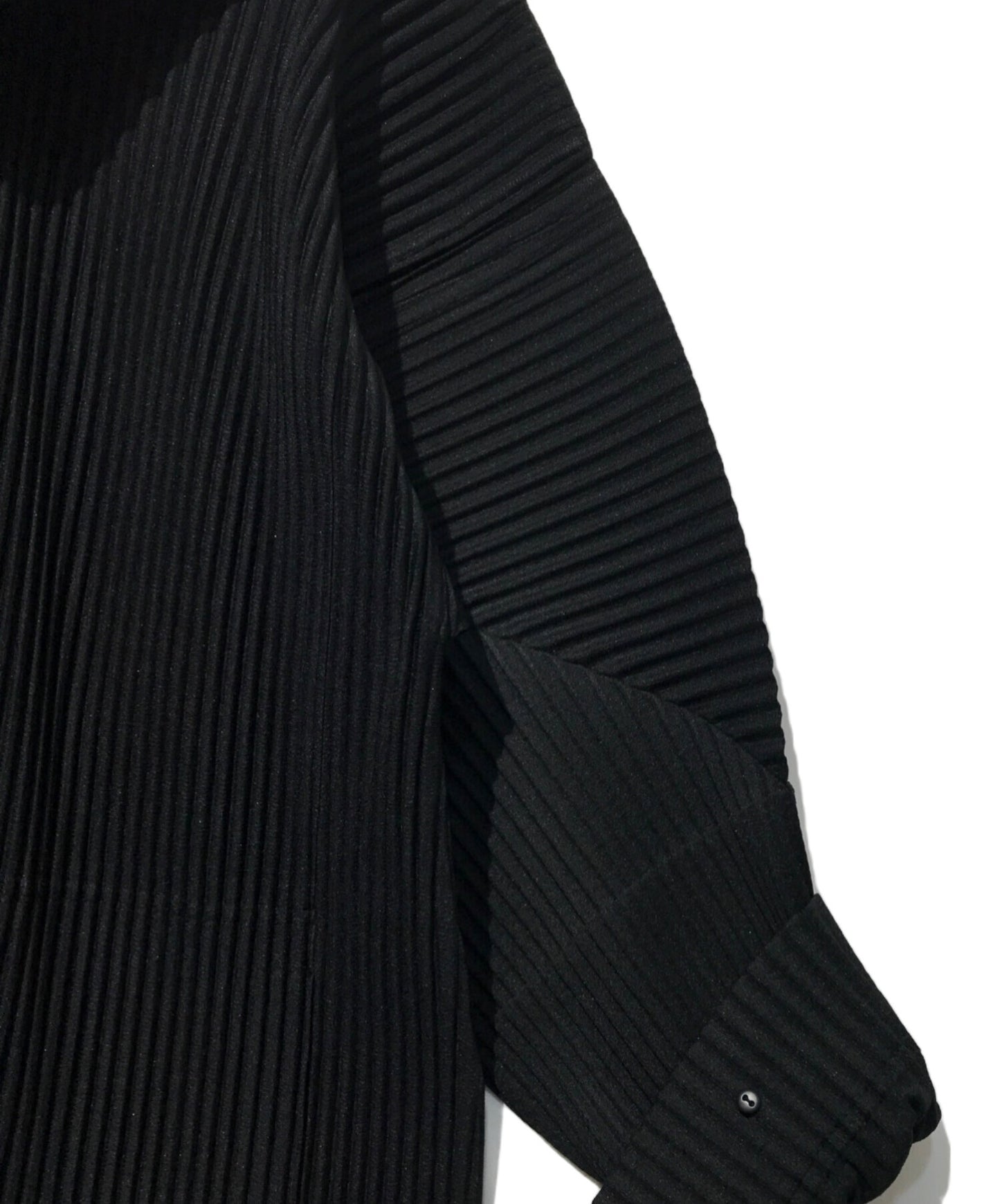 [Pre-owned] HOMME PLISSE ISSEY MIYAKE Pleated Stand Collar Coat HP43JA121