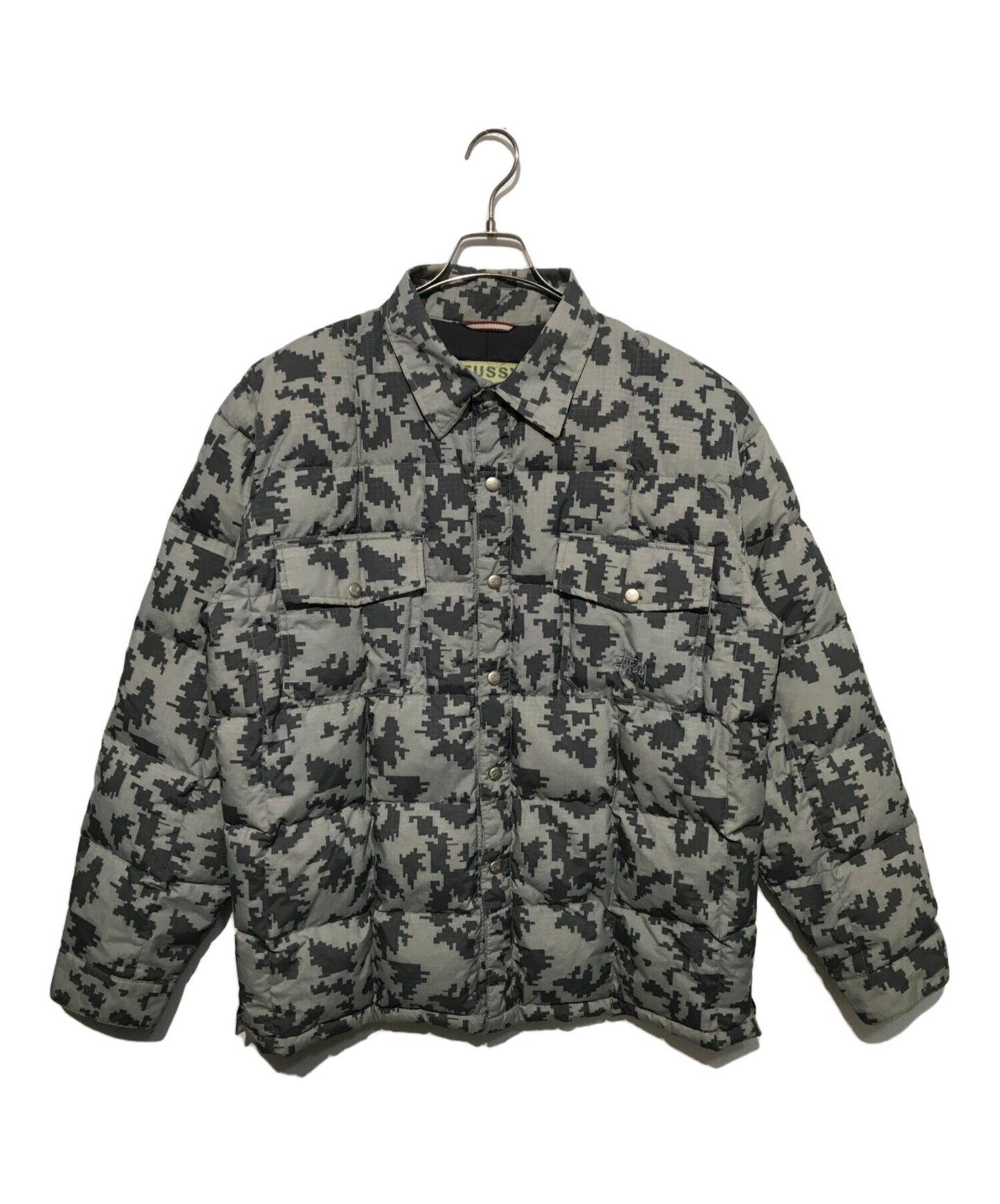 [Pre-owned] stussy Digicamo Down Shirt Jacket