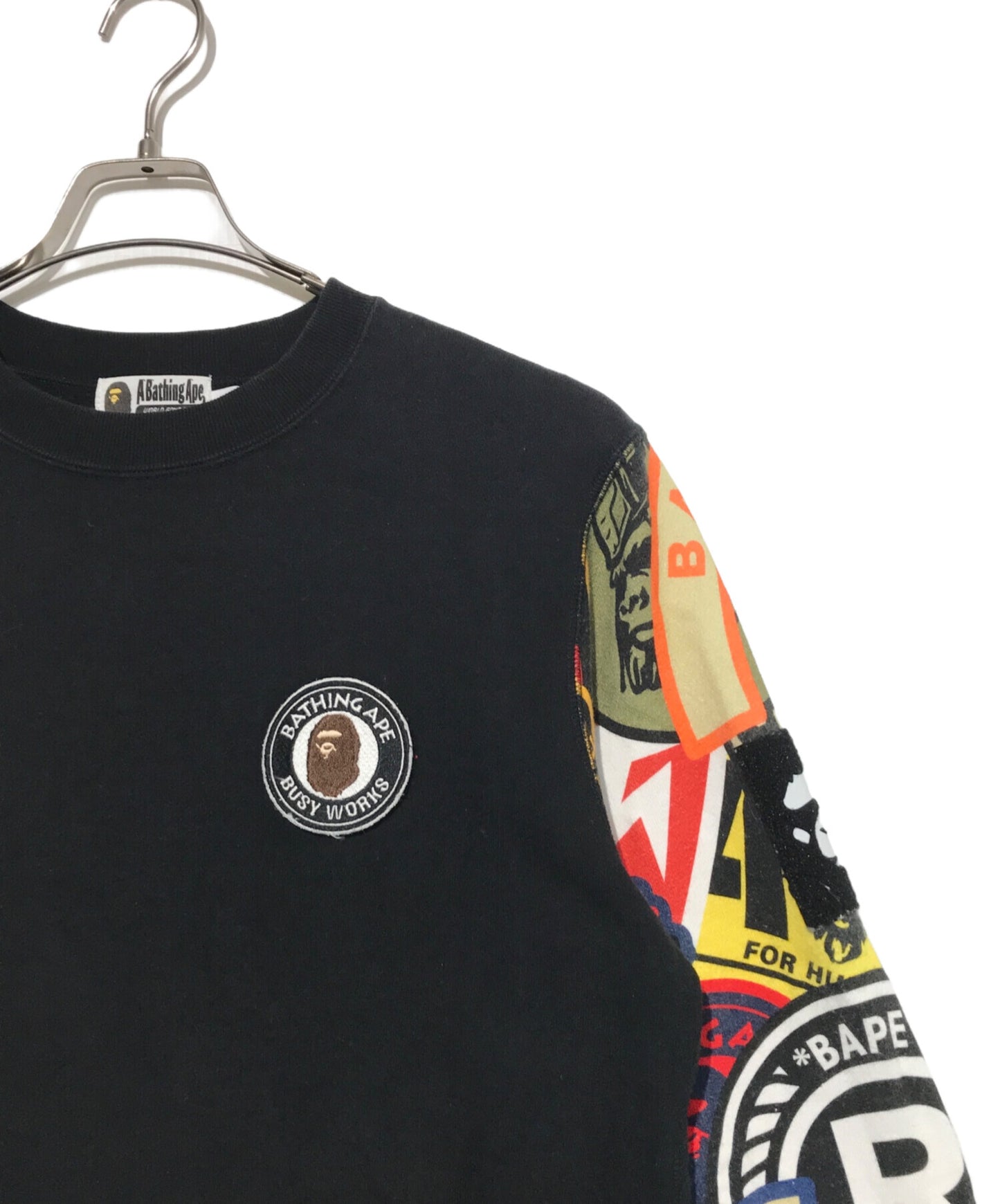 [Pre-owned] A BATHING APE crew neck sweatshirt 001SWE701004X