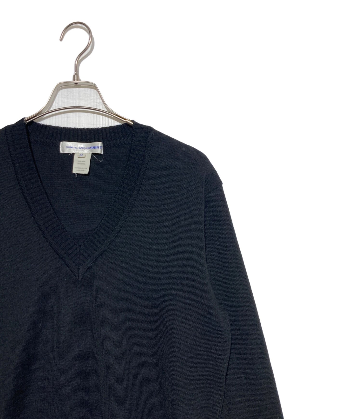 [Pre-owned] COMME des GARCONS SHIRT V-neck knit w15510