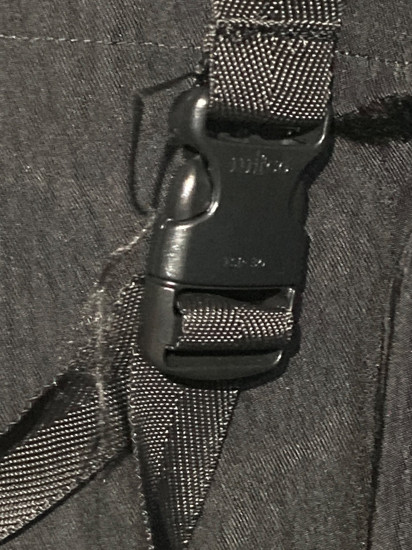 [Pre-owned] s'yte WASHED HIGH-DENSITY NYLON TWILL LONG JACKET WITH MULTIPLE POCKETS UU-J18-604