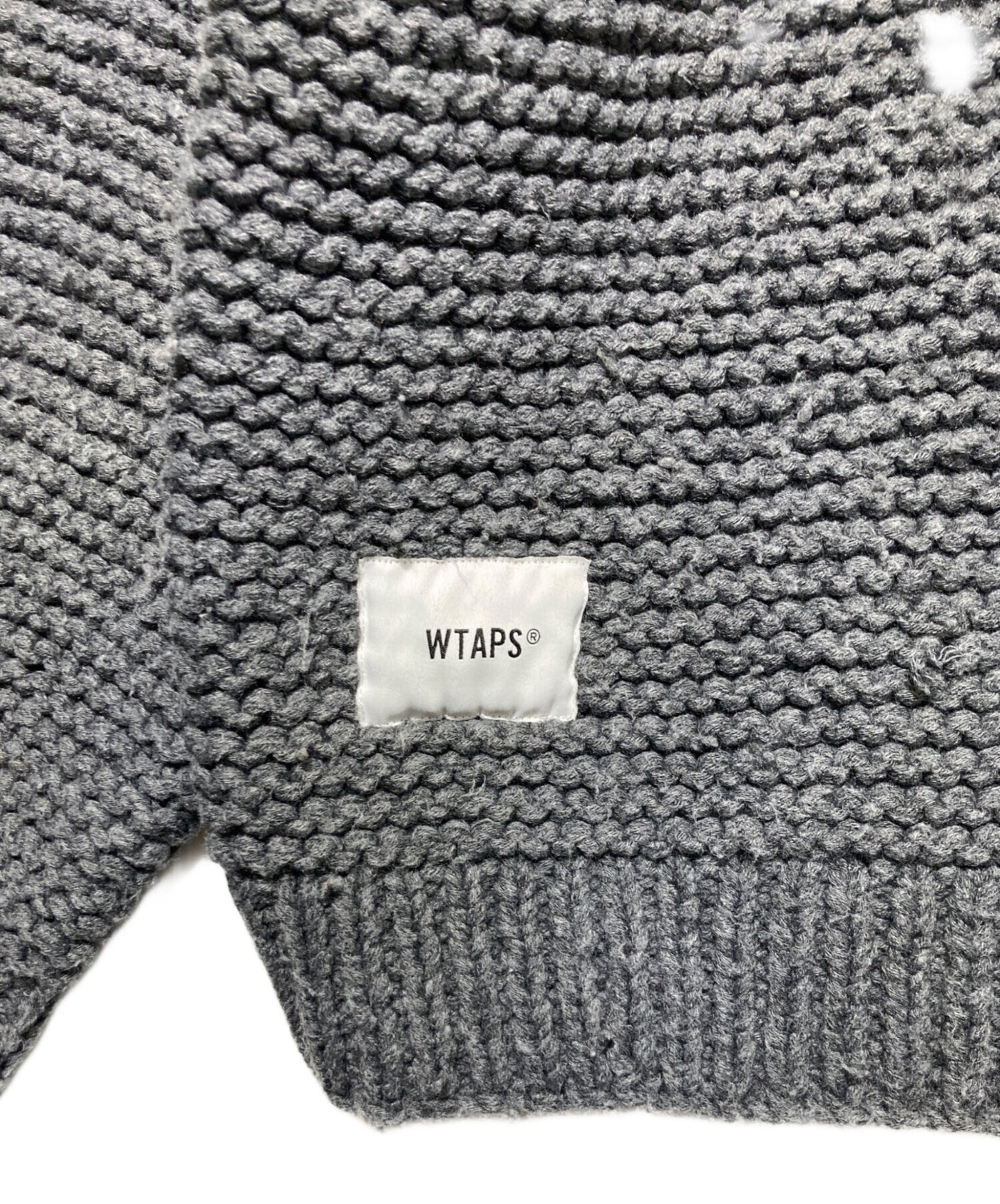 [Pre-owned] WTAPS MEDIEVAL SWEATER WOAC 192MADT-KNM02