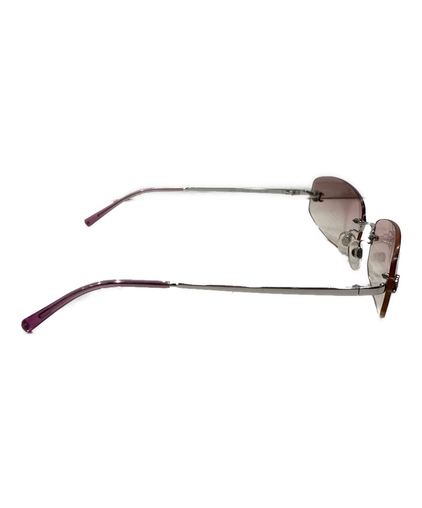 [Pre-owned] CHANEL Gradient rimless sunglasses 4002