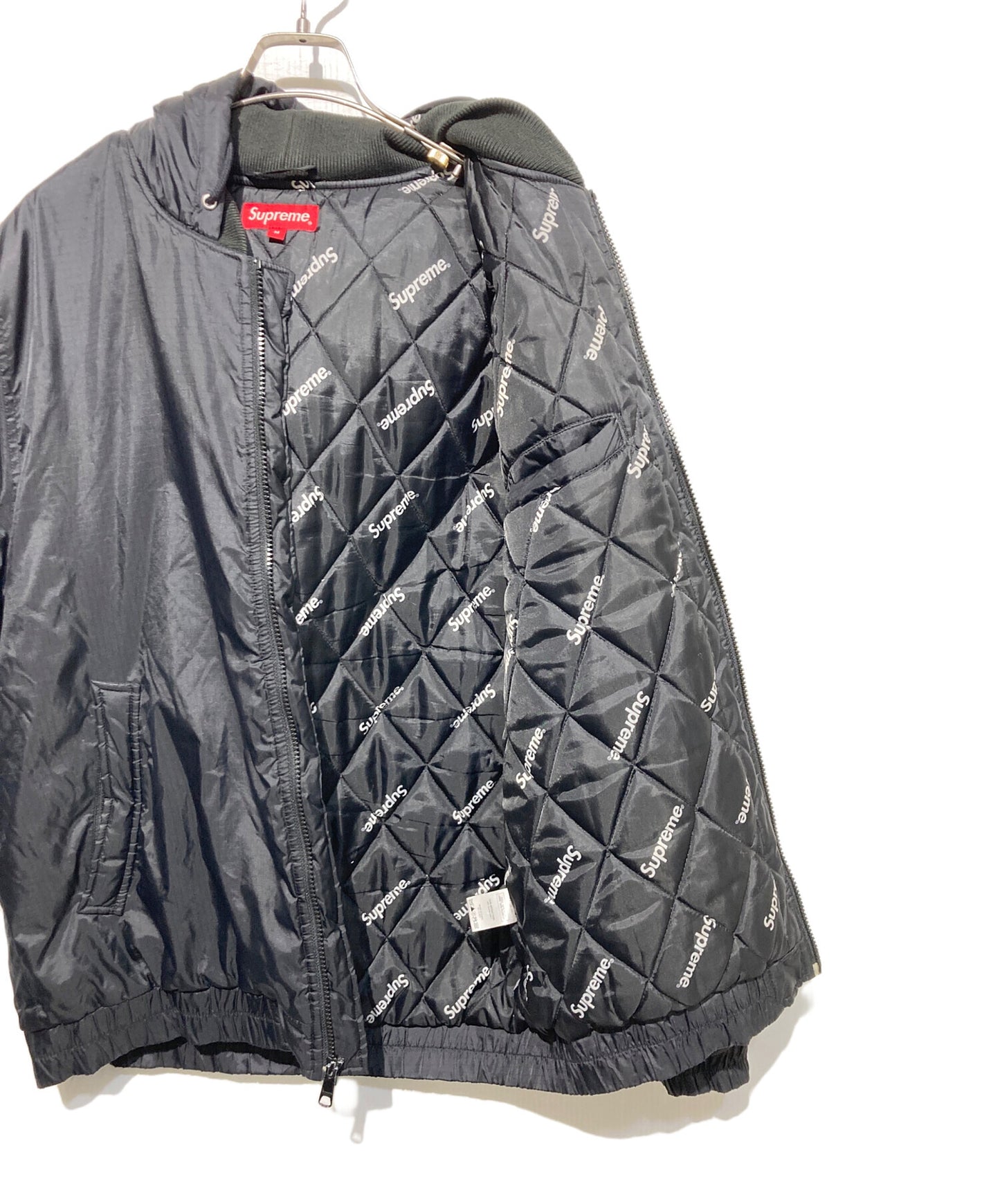 [Pre-owned] SUPREME 2 Tone Hooded Sideline Jacket