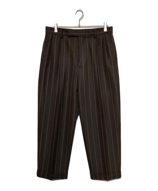 [Pre-owned] WACKO MARIA DORMEUIL PLEATED TROUSERS Slacks 22fw-wmp-tr20