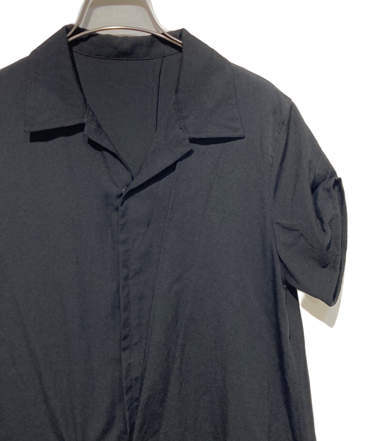 [Pre-owned] YOHJI YAMAMOTO GABARDINE R DRAPED SHIRT DRESS FP-D62-100