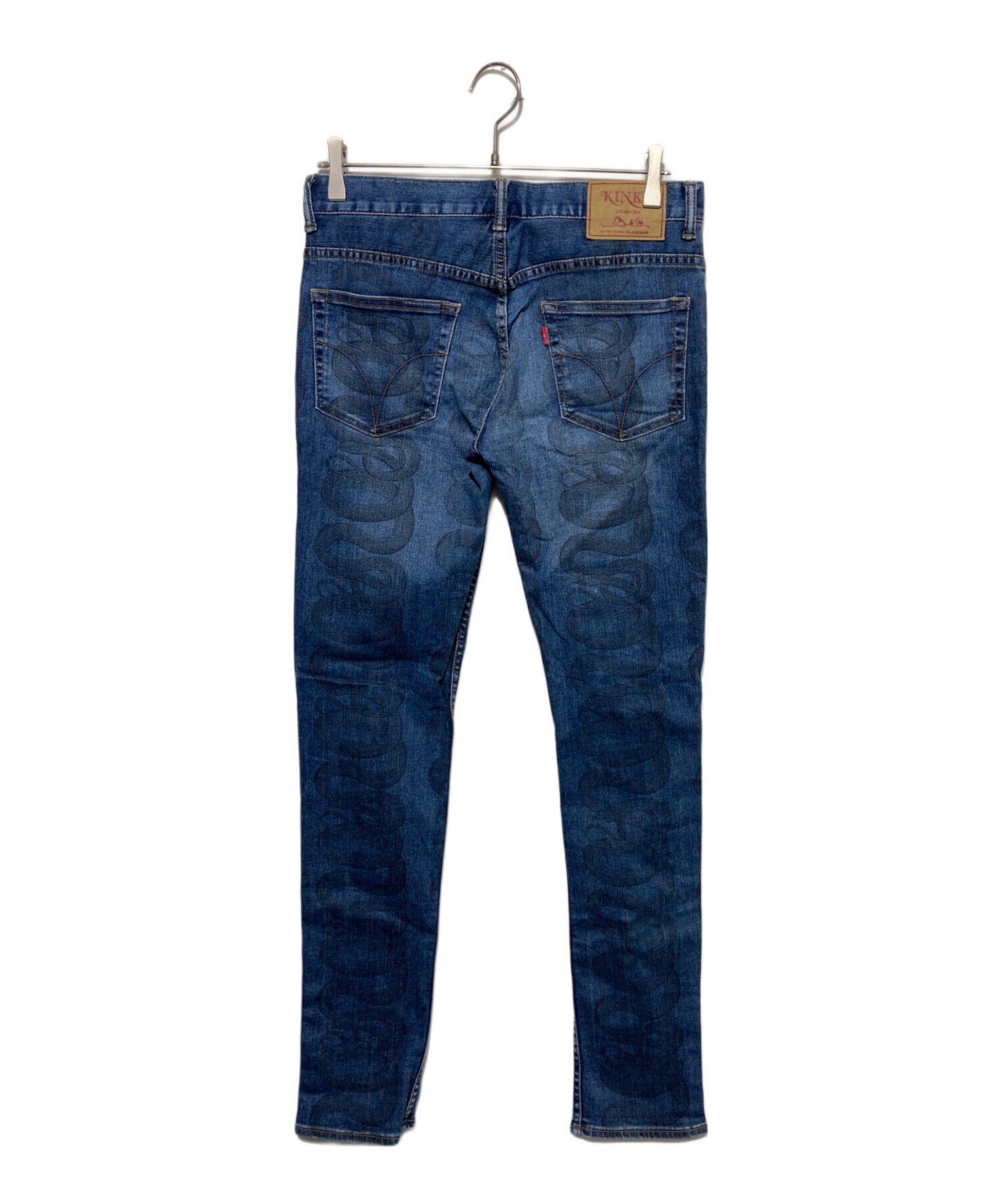 [Pre-owned] Hysteric Glamour SNAKE LOOP Skinny denim pants 01222AP03