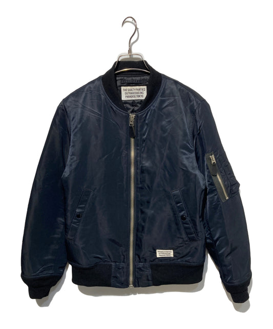 [Pre-owned] WACKO MARIA Back Print MA-1 Flight Jacket