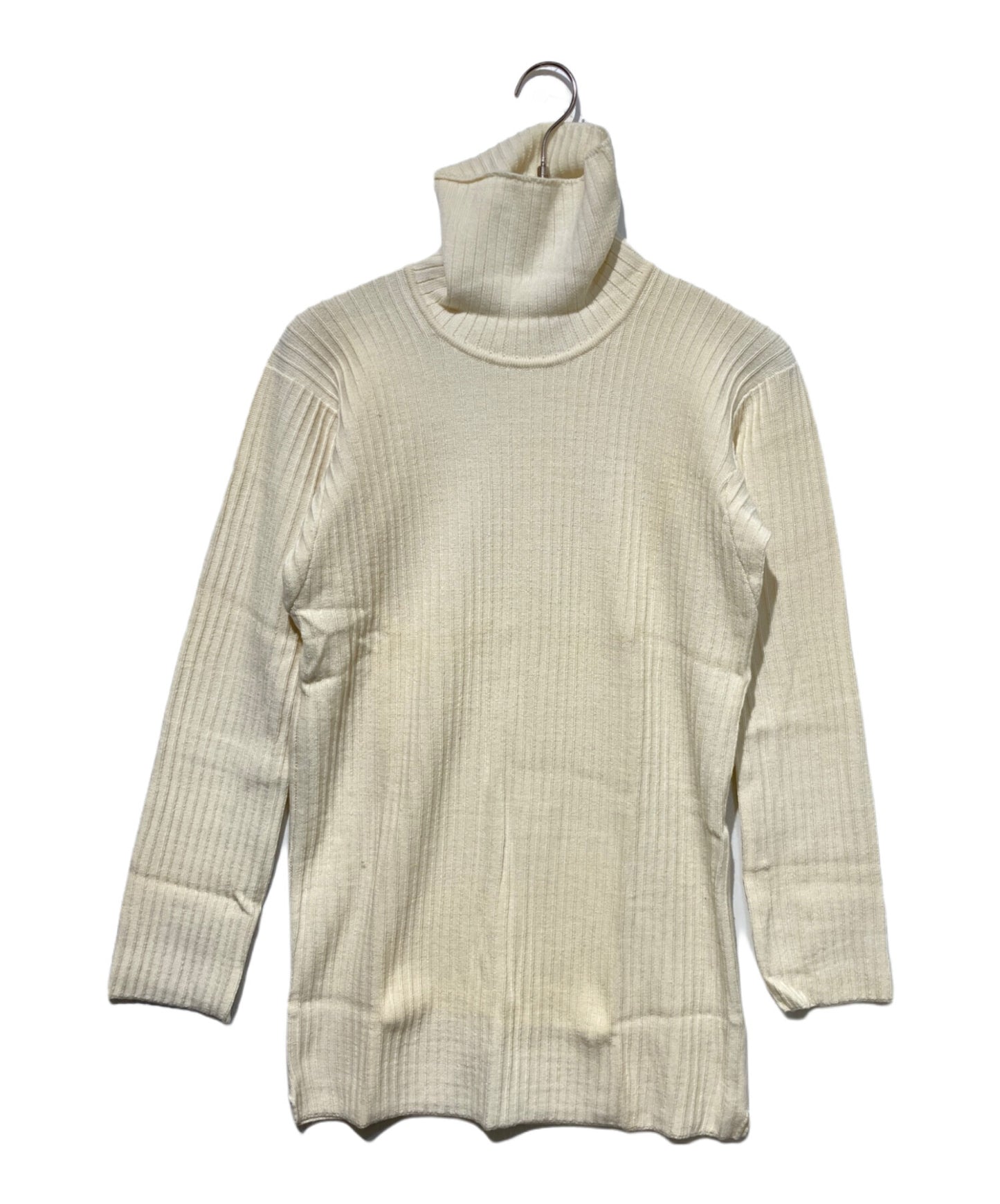 [Pre-owned] Yohji Yamamoto pour homme Ribbed turtleneck knit HV-K90-936