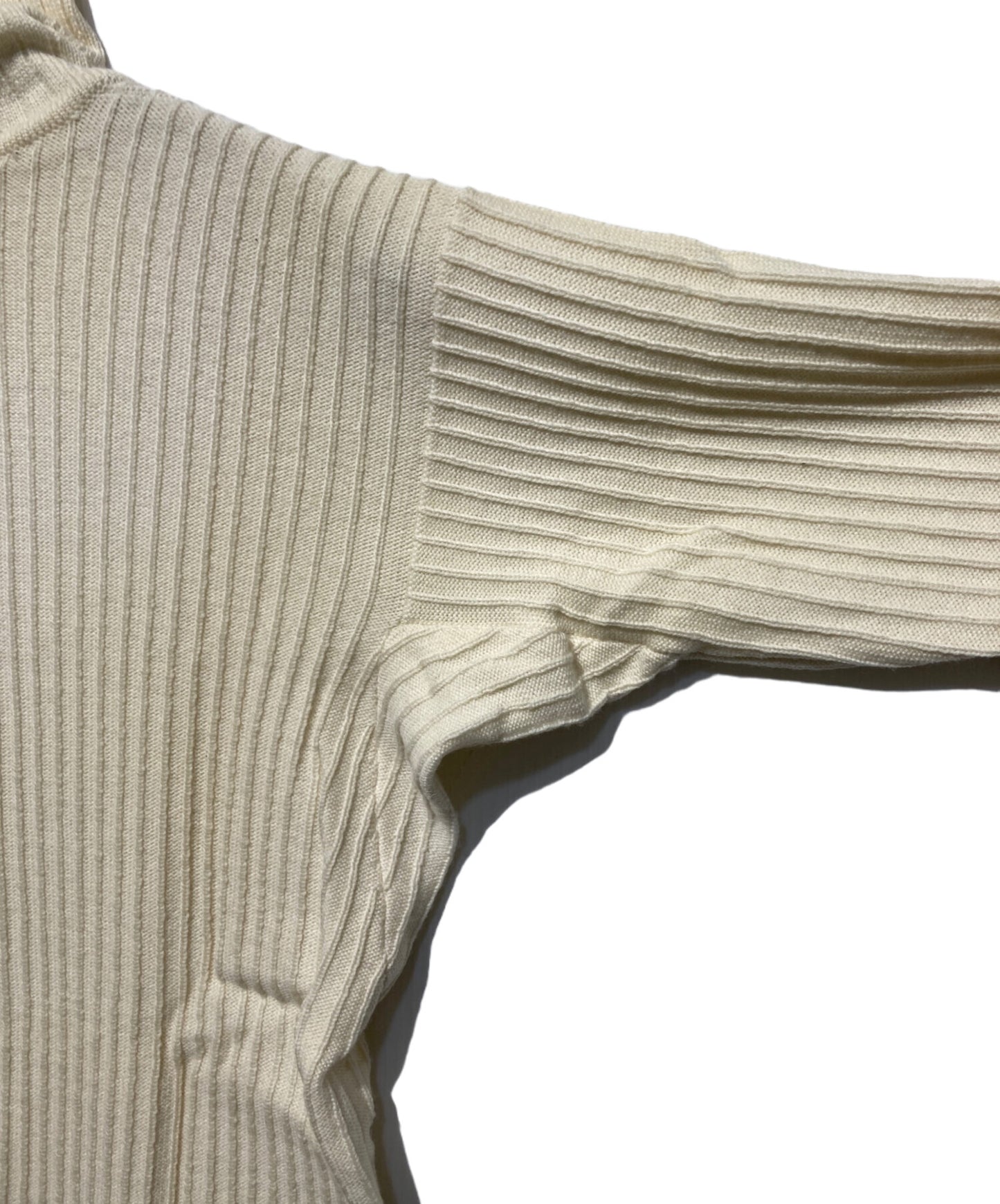 [Pre-owned] Yohji Yamamoto pour homme Ribbed turtleneck knit HV-K90-936